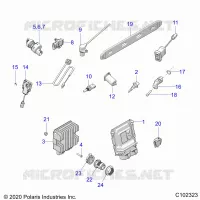 ELECTRICA, SWITCHES, SENSORS, ECU AND CONTROL MODULES