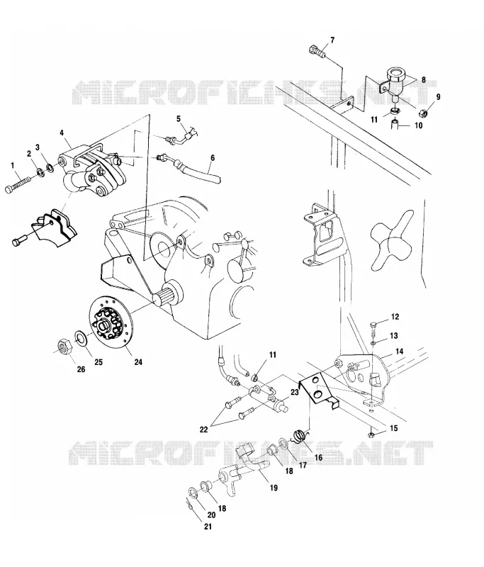 FRENO TRASERO/FOOT PEDAL