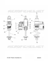 SUSPENSION, CHOQUE FRONTAL TRACK, VELOCITY