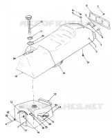ASIENTO/TANQUE DE GAS ASSEMBLY 440 XCR (4921352135003A)