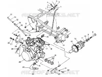 MONTAJE DEL MOTOR Sport 400L W948540 (4927232723A008)