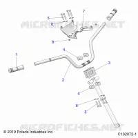 GOBIERNO, HANDLEBAR AND CLAMPS