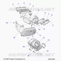 ENGINE, TOMA DE AIRE SYSTEM