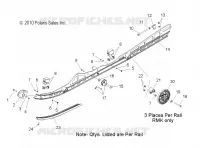 SUSPENSION, montaje en carril