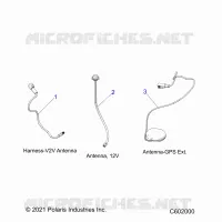 ELECTRICA, GPS HARNESS AND ANTENNA