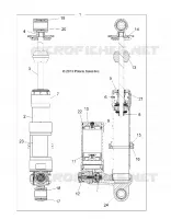SUSPENSION, CHOQUE FRONTAL, INTERNALS