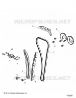 LA CADENA DE LEVAS AND TENSIONER