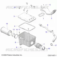 ENGINE, TOMA DE AIRE SYSTEM