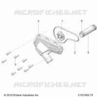MOTOR, WATERPUMP IMPELLER AND COVER
