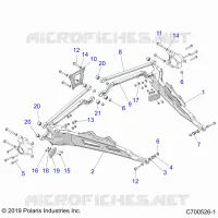 SUSPENSION TRASERA CONTROL ARMS