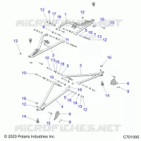 SUSPENSIÃ“N DELANTERA CONTROL ARMS