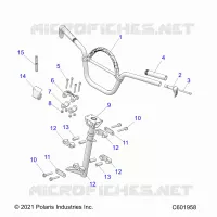 STEERING, SOPORTE DE MANILLAR