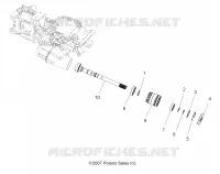 TREN, PRINCIPAL CAJA DE ENGRANAJES OUTPUT SHAFT