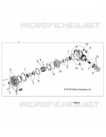 TREN, FRONT GEARCASE INTERNALS 