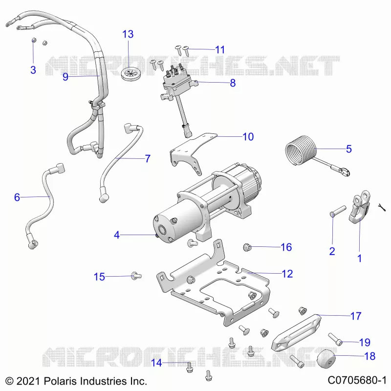 CHASSIS, CABRESTANTE