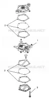 BOMBA DE COMBUSTIBLE ULTRA SKS 0960578, EUROPEAN ULTRA SKS E960578, and ULTRA RMK 0960 (4931683168C014)