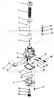 CARBURADOR (300) XPRESS 300 W969530 (4935923592D010)