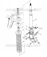 montaje del puntal 2x4 400L W947540 (4926752675B001)