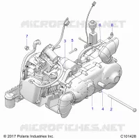 ENGINE, ENGINE AND TRANSMISIÃ“N MOUNTING