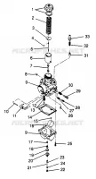 CARBURADOR (RMK) XLT RMK 0970956 (4937693769D003)