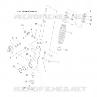 SUSPENSION, PUNTAL DELANTERO