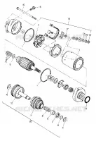 MOTOR DE ARRANQUE SL 650/B924058 (4922922292031A)
