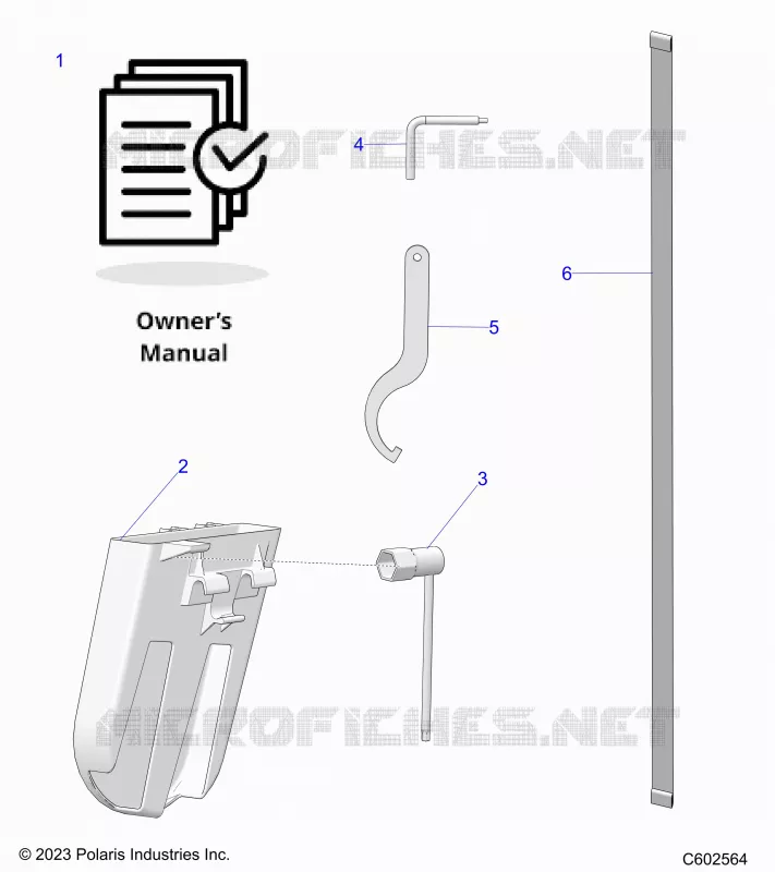 REFERENCES, EL MANUAL DEL PROPIETARIO, BELT HOLDER, TOOLS