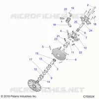 TREN, PRIMARY CLUTCH