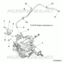 TREN, MAIN GEARCASE MOUNTING