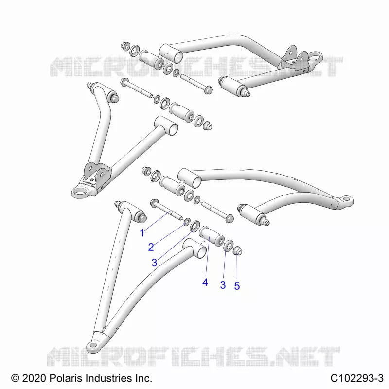 SUSPENSION, A-ARM MOUNTING