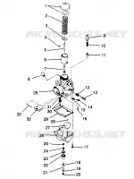 CARBURADOR LITE GT 0963133 AND EUROPEAN LITE GT E963133 (4933083308C006)