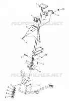 miembro de gobierno Scrambler W967840 (4935823582B009)