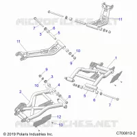 SUSPENSION TRASERA CONTROL ARMS