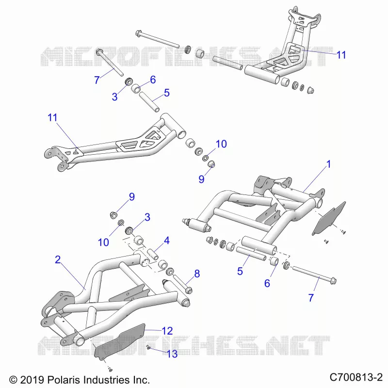 SUSPENSION TRASERA CONTROL ARMS