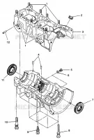 CAJA DEL CIGÜEÑAL CLASSIC TOURING 0973365 and EUROPEAN CLASSIC TOURING E973365 (4938493849C008)