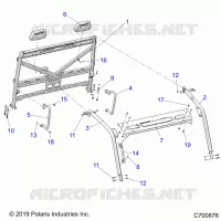 CHASSIS, CAB BASTIDOR