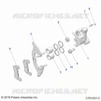 FRENO FRONTAL CALIPER