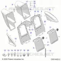 CARROCERÍA POSTERIOR STORAGE COMPARTMENTS