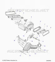 ENGINE, TOMA DE AIRE SYSTEM