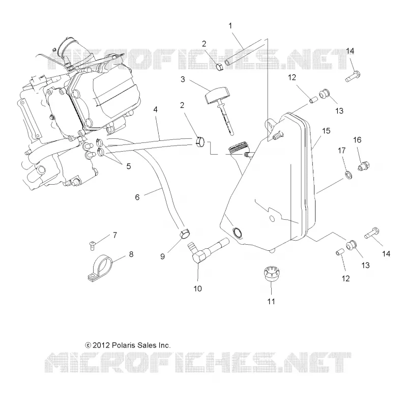MOTOR, OIL SYSTEM and TANQUE DE ACEITE