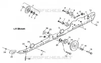 montaje en carril (SUSPENSION) 500 RMK 0982964 and EUROPEAN 500 RMK E982964 (4942634263B012)