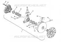 EMBRAGUE ASSEMBLY TRAIL DELUXE/0930243 (4923222322026A)