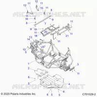 CHASSIS, MAIN FRAME AND ESQUÃD PLATE