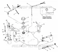 TANQUE DE ACEITE SL 900 B964291 and  Intl. SL 900 I964291 (4935583558A012)