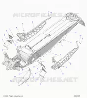 CHASSIS, PROTECCIÃ³N DEL EMBRAGUE, FOOTRESTS, AND RUNNINGBOARDS