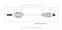 DRIVE TRAIN, TRASERO UNIDAD SHAFT