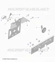 ELECTRICA, HORN, AND LICENSE PLATE LIGHT