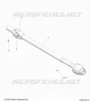 TREN, FRONT PROP SHAFT