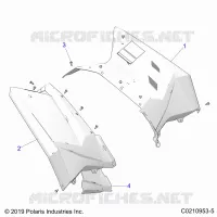 CARROCERÍA POSTERIOR CAB AND HEAT SHIELDS