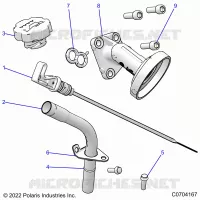 ENGINE, VARILLA DE ACEITE